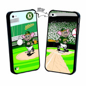 Iphone 5 MLB Oakland A'S Mascot Lenticular Case
