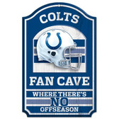 Indianapolis Colts Wood Sign - 11"x17" Fan Cave Design