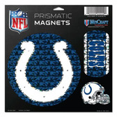 Indianapolis Colts Magnets - 11"x11" Prismatic Sheet