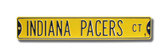 Indiana Pacers Court Street Sign 38020-AUTHSS