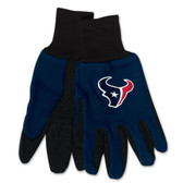 Houston Texans Two Tone Gloves - Adult Size