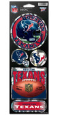 Houston Texans Prismatic Stickers