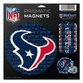 Houston Texans Magnets - 11"x11" Prismatic Sheet