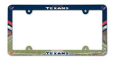 Houston Texans License Plate Frame - Full Color