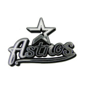 Houston Astros Silver Auto Emblem