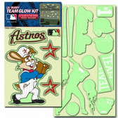 Houston Astros Lil' Buddy Glow In The Dark Decal Kit