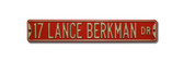 Houston Astros Lance Berkman Drive Sign