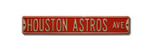 Houston Astros Avenue Sign