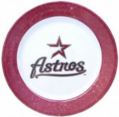 Houston Astros 4 Piece Dinner Plate Set