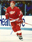 Greg Johnson Detroit Red Wings Signed 8x10 Photo
