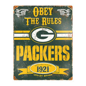 Green Bay Packers Vintage Metal Sign