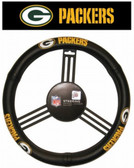 Green Bay Packers Leather Steering Wheel Cover