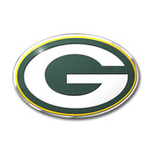 Green Bay Packers Color Auto Emblem - Die Cut