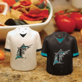 Florida Marlins Gameday Jersey Salt and Pepper Shakers