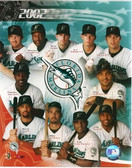 Florida Marlins 2002 Team 8x10 Photo