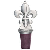 Fleur de Lis Bottle Stopper