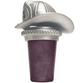 Fireman Helmet Bottle Stopper