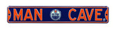 Edmonton Oilers Man Cave Street Sign
