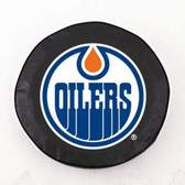 Edmonton Oilers Black Tire Cover, Large