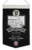 Detroit Tigers Wool Stadium Banner - Tiger Stadium