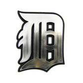 Detroit Tigers Silver Auto Emblem