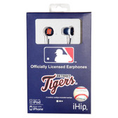 Detroit Tigers MLB Logo Earbuds