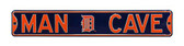 Detroit Tigers Man Cave Street Sign