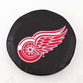 Detroit Red Wings Black Tire Cover, Large