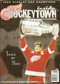Detroit Red Wings 1998 Stanley Cup Champions inside Hockey Town Magazine