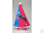 Detroit Pistons Santa Hat