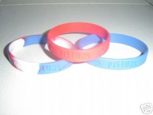 Detroit Pistons 3 Pack Wristband Set - BiggSports