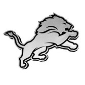 Detroit Lions Silver Auto Emblem