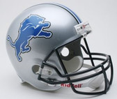 Detroit Lions Riddell Full Size Deluxe Replica Football Helmet