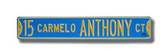 Denver Nuggets Carmelo Anthony Court Street Sign