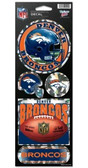 Denver Broncos Prismatic Stickers