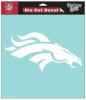 Denver Broncos 8"x8" Die-Cut Decal