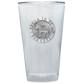 Democrat Pint Glass