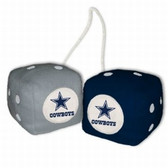 Dallas Cowboys Fuzzy Dice