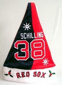 Curt Schilling Boston Red Sox Santa Hat
