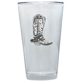 Cowboy Boots Pint Glass