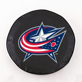Columbus Blue Jackets Black Tire Cover, Small
