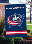 Columbus Blue 2 Sided Banner Flag