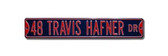 Cleveland Indians Travis Hafner Drive Sign