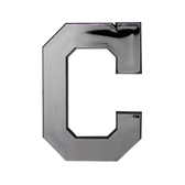 Cleveland Indians Silver Auto Emblem