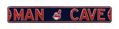 Cleveland Indians Man Cave Street Sign
