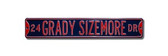 Cleveland Indians Grady Sizemore Drive Sign