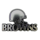 Cleveland Browns Silver Auto Emblem