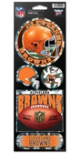 Cleveland Browns Prismatic Stickers
