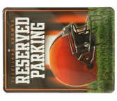 Cleveland Browns Metal Parking Sign