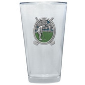 Classic Golf Putter Colored Pint Glass